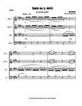 Aria 'Soave Sia 'il Vento'. Arranged for String Quartet
